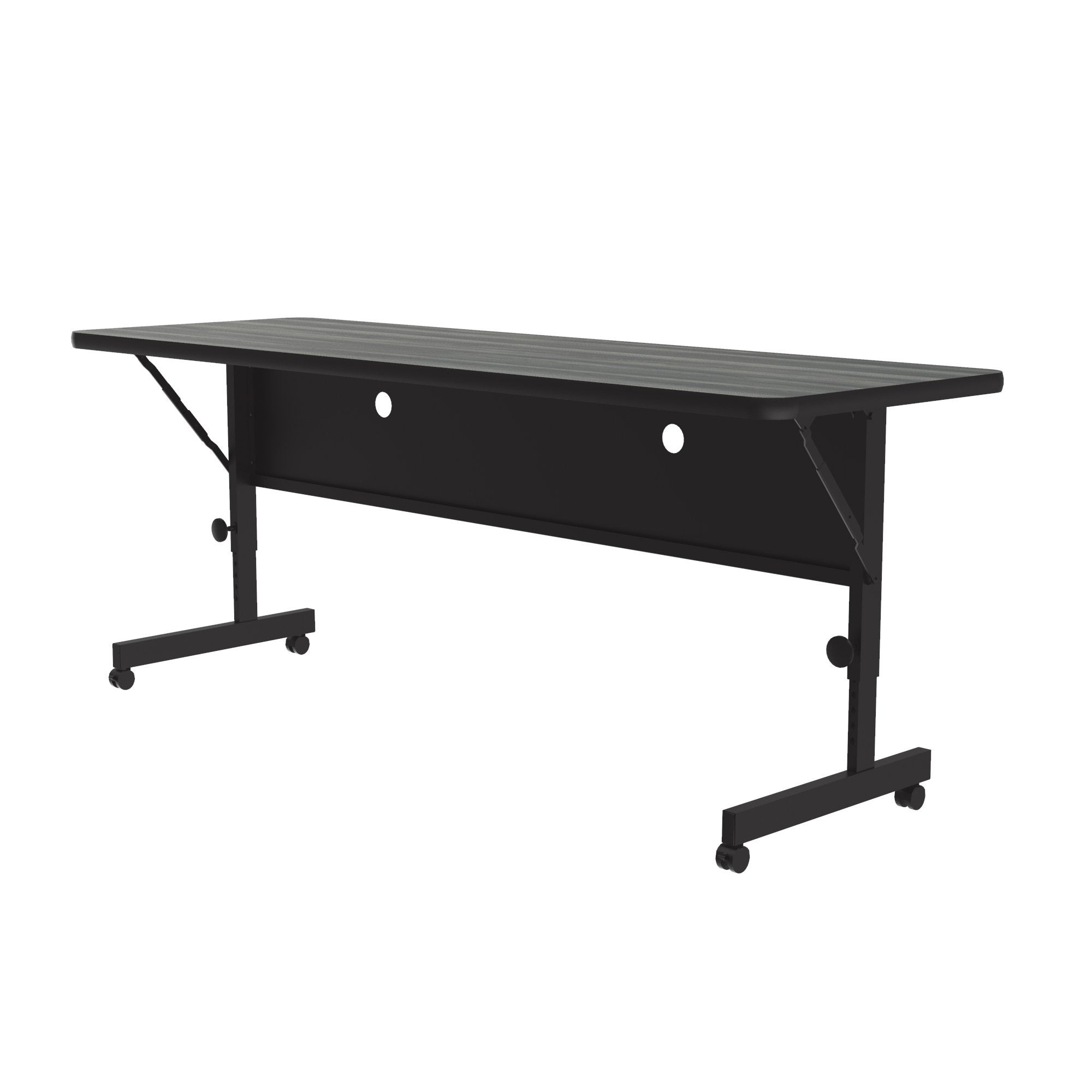 Deluxe Flip Top Nesting Tables — High-Pressure, Adjustable
