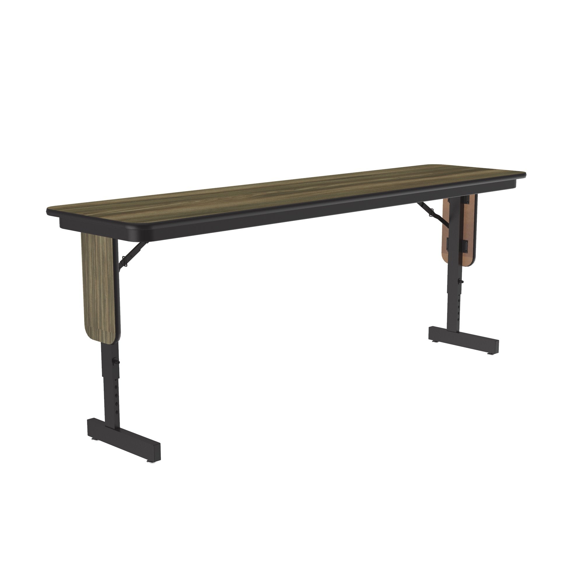 Panel Leg Folding Seminar Table - Adjustable Height- High-Pressure Laminate