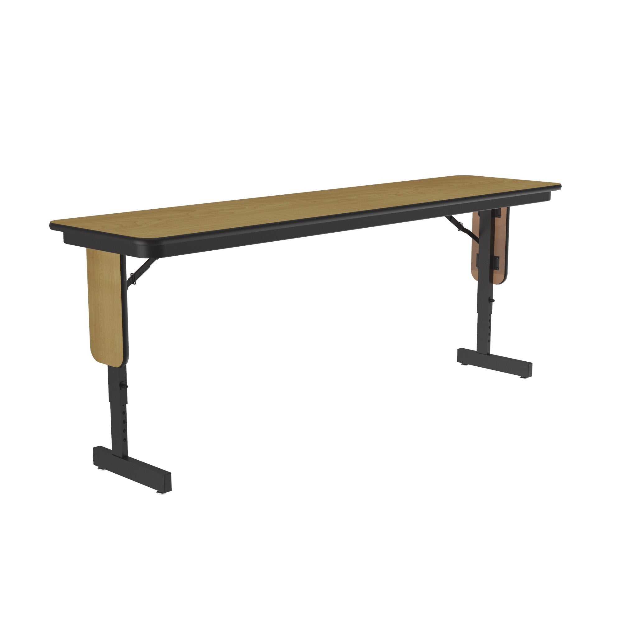 Panel Leg Folding Seminar Table - Adjustable Height- High-Pressure Laminate