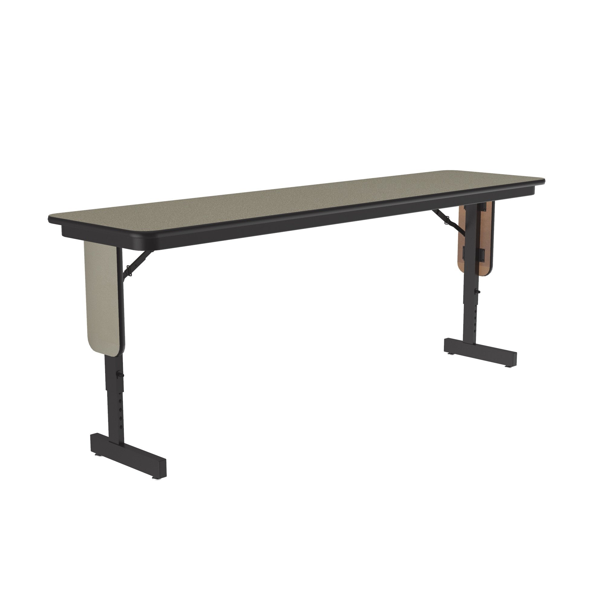 Panel Leg Folding Seminar Table - Adjustable Height- High-Pressure Laminate