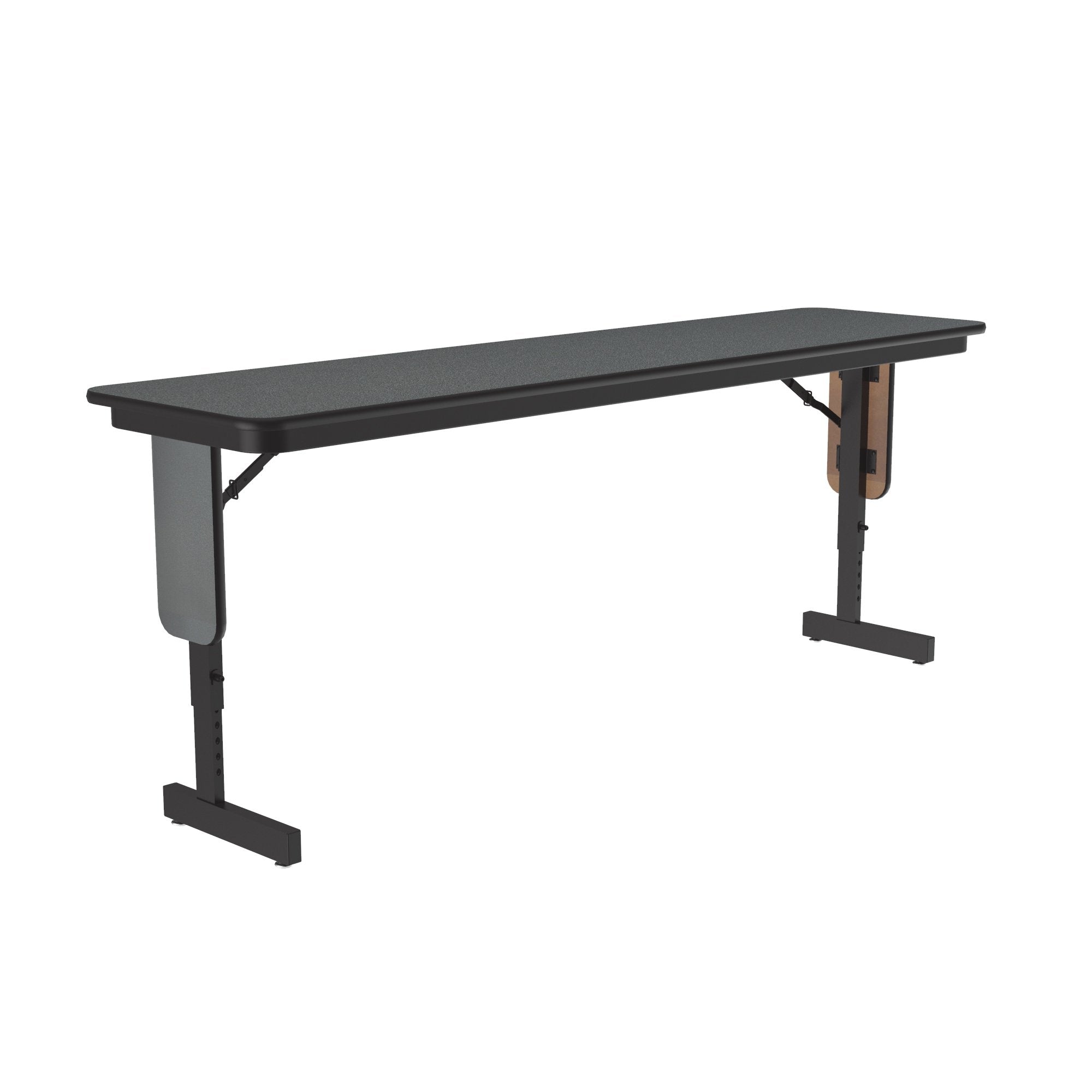 Panel Leg Folding Seminar Table - Adjustable Height- High-Pressure Laminate