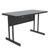 Desk Height Work Station and Student Desk -  Thermal Fused Laminate